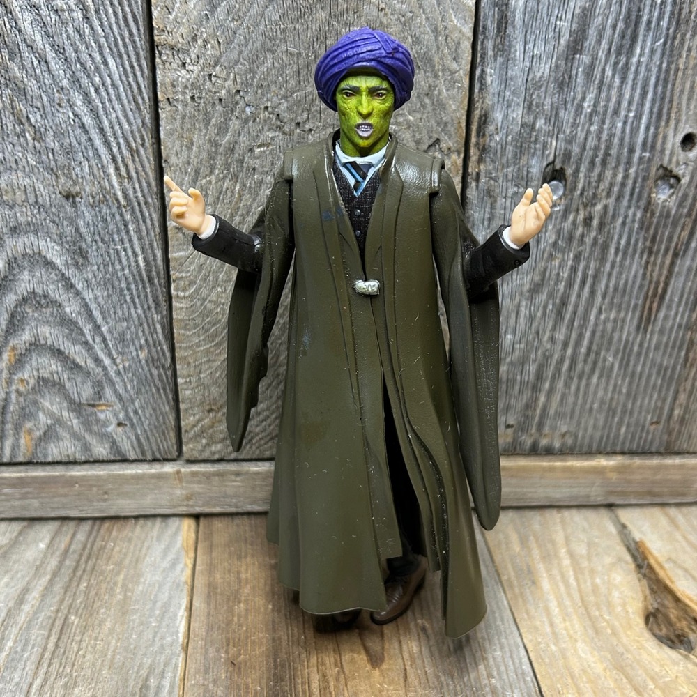 Mattel Harry Potter Professor Quirrell Voldemort 2-Sided Head Action Figure 2001